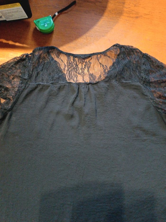 Blouse noire Kiabi XL - photo numéro 6