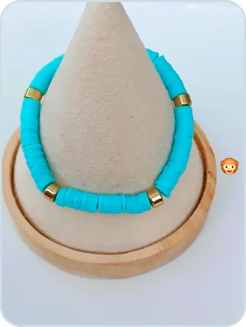 Bracelet perles Heishi – Tendance bohème été