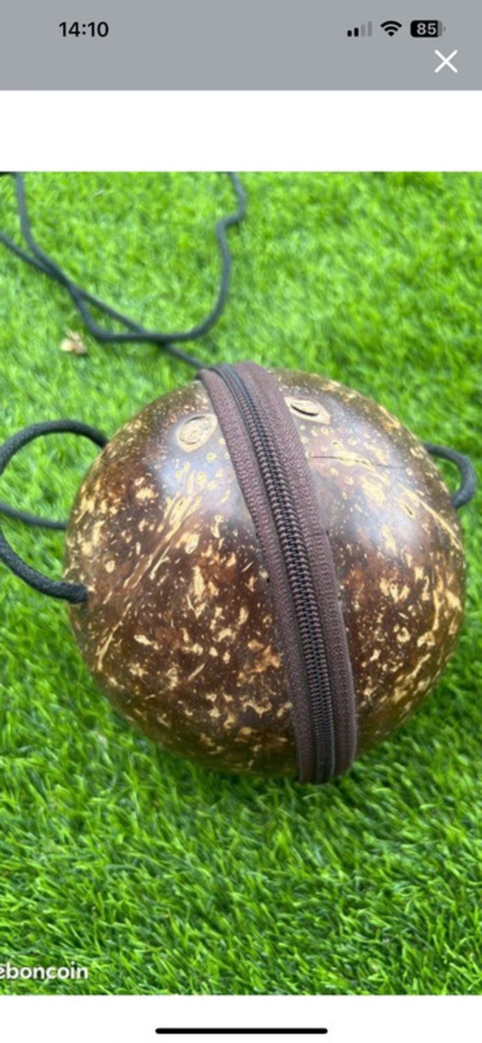 Sac à main noix de coco - photo numéro 2