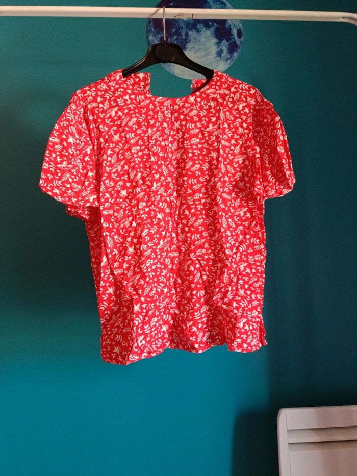 Blouse rouge