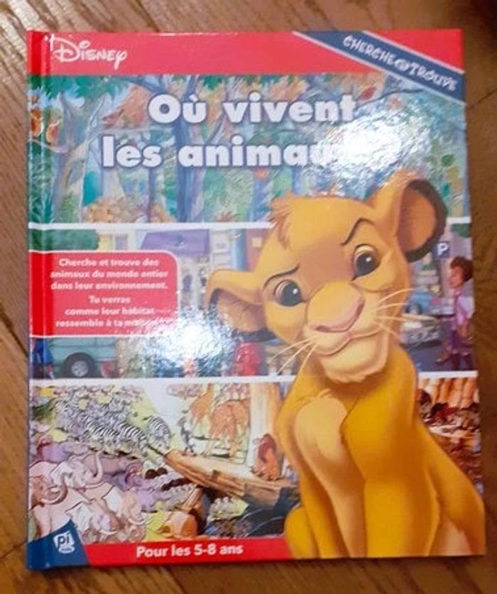 Disney - Cherche et Trouve "Où sont les animaux ?