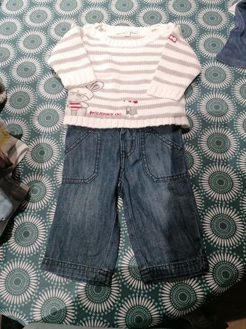 Ensemble pull pantalon 3 mois