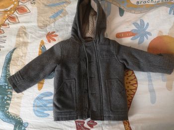 Manteau hiver laine 2 ans