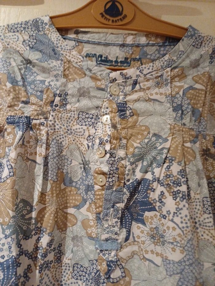 Blouse chemisier château de sable 8 ans - photo numéro 2