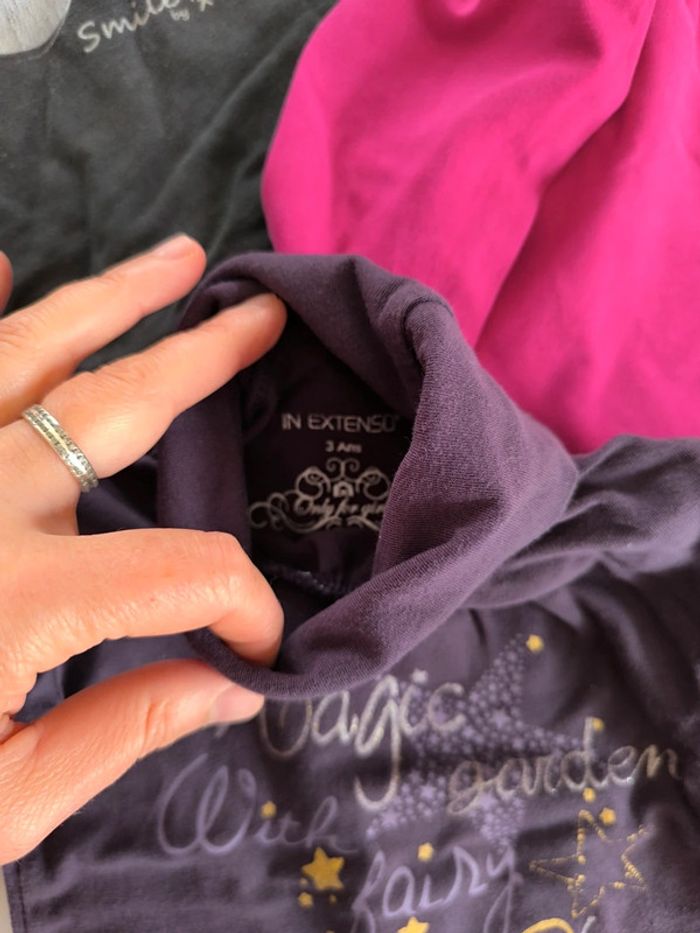 Lot de 3 T-shirts manches longues en très bon état - photo numéro 5