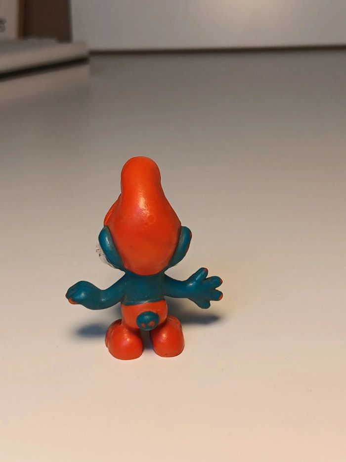 Figurine vintage Grand Schtroumpf peyo W.germany - photo numéro 3