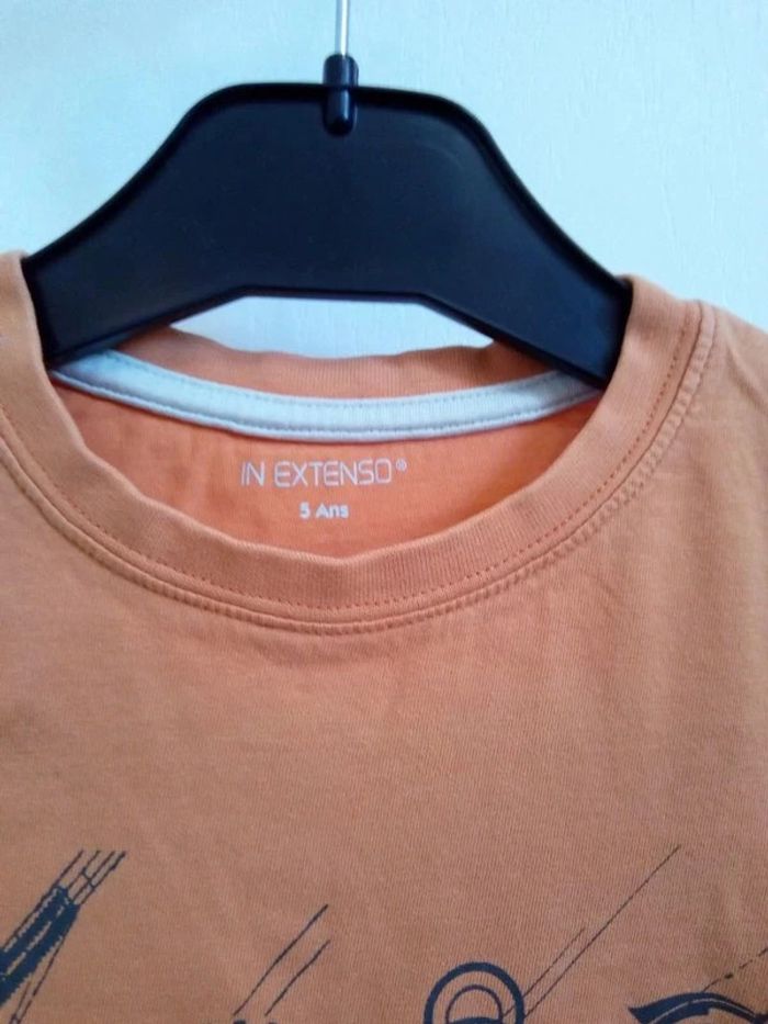 T shirt manche longue T.5 ans - In Extenso - photo numéro 3