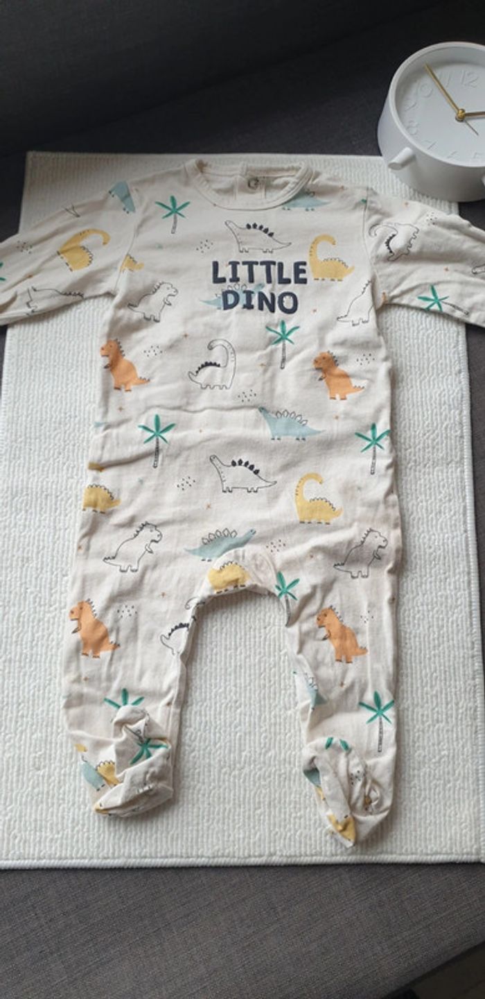 Pyjama fin dino 9 mois