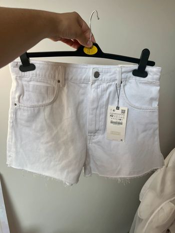 Short Zara blanc neuf