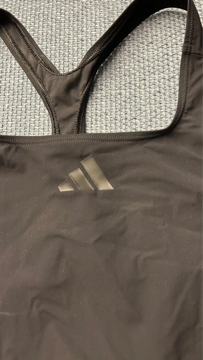 Maillot de bain de natation neuf Adidas taille 46 - photo numéro 3