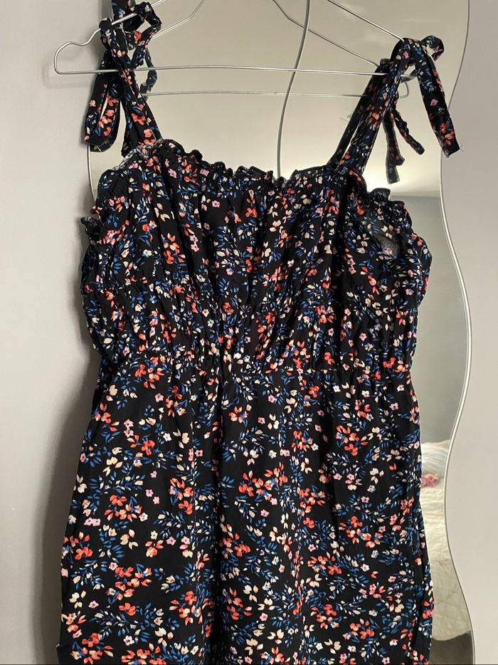 Combinaison pantalon fluide fleurie - photo numéro 2