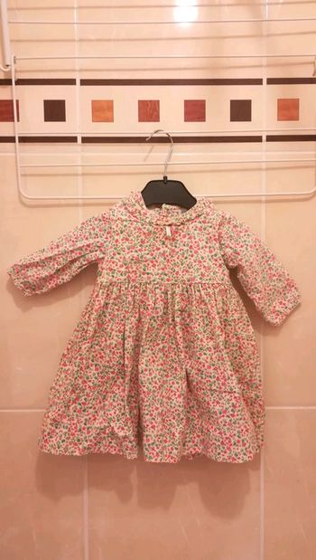 Robe avec tee-shirt T6 mois - V92B