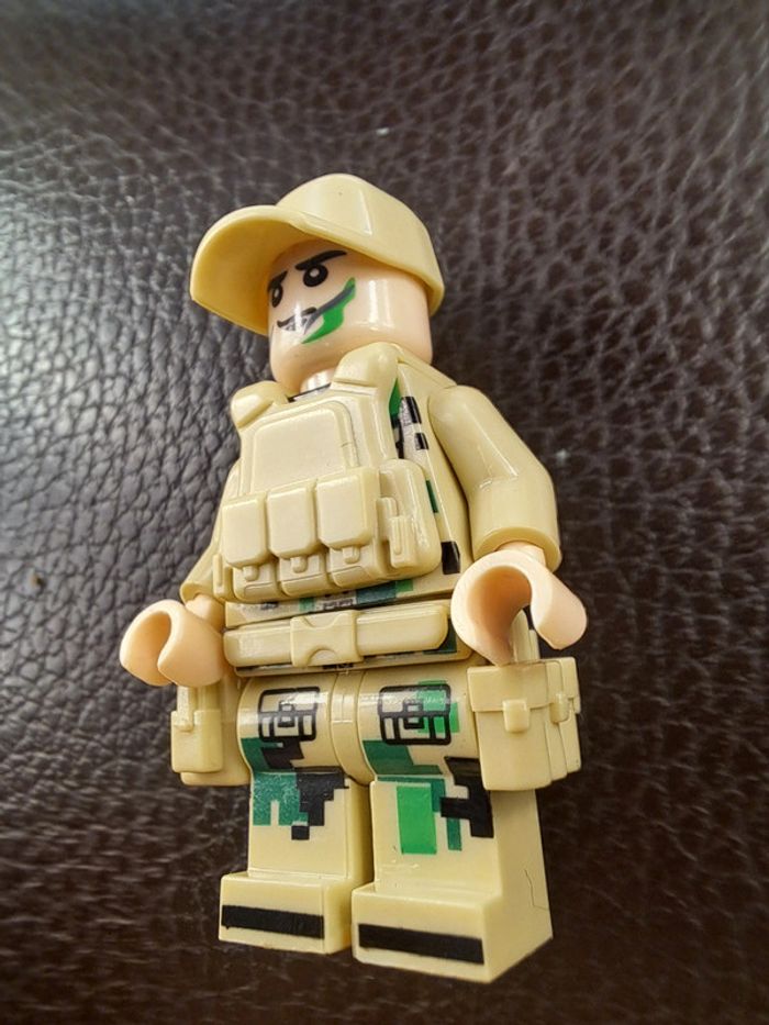 Figurine Lego compatible Militaire - photo numéro 2