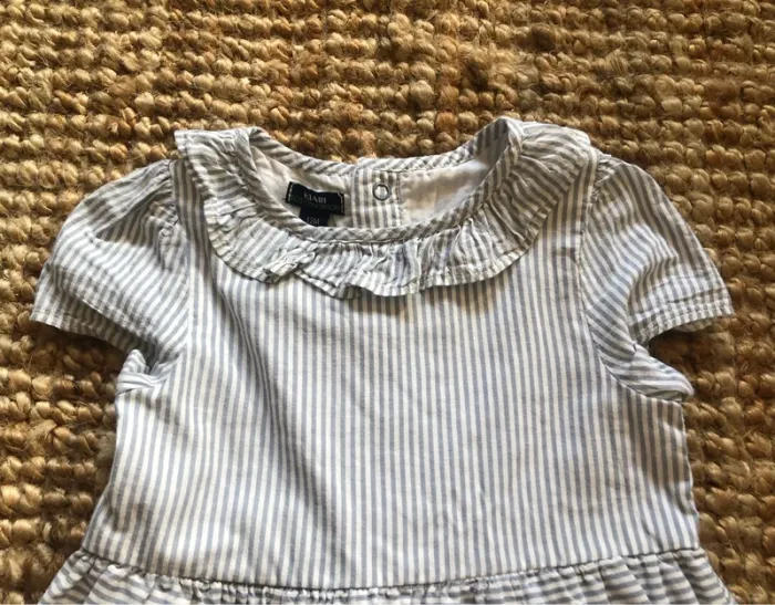 Robe rayée avec bloomer - photo numéro 3