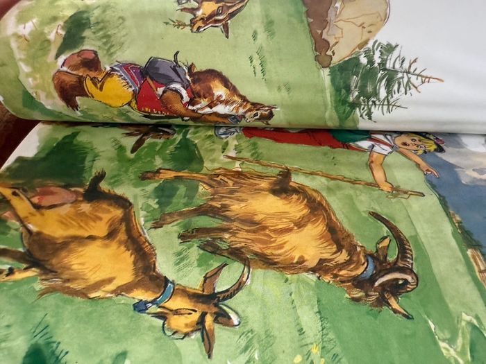 Moyen 2 - Livre édition limitée reliure rouge Caroline dans les Alpages Pierre Probst bd - photo numéro 10