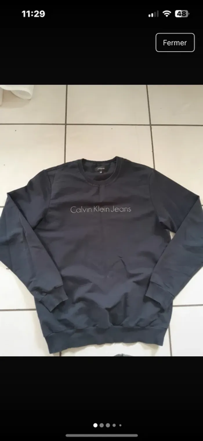 Pull marine 13/14 ans
