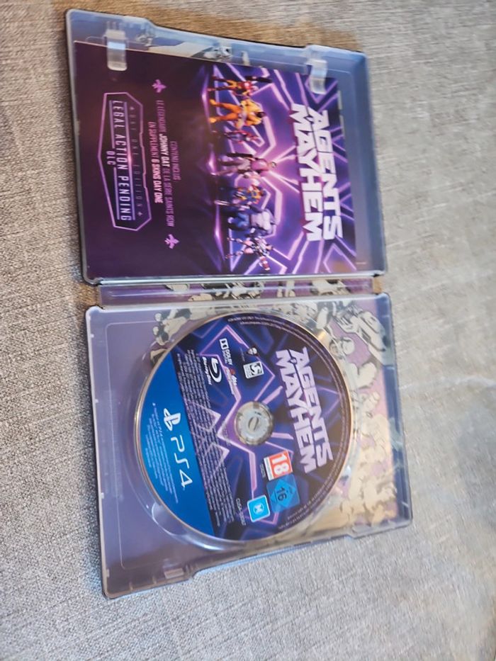 agents mayhem steelbook ps4 - photo numéro 2