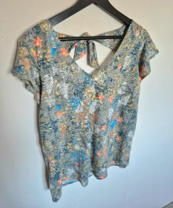 Blouse Fleurie Grain de Malice taille xl