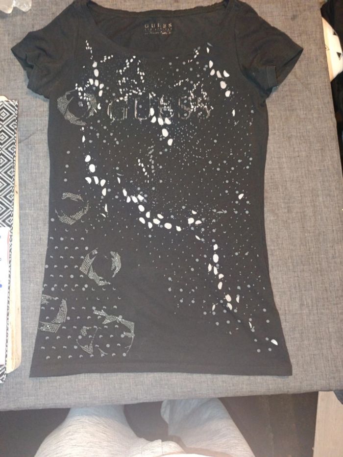 T shirt femme Guess taille M - photo numéro 6