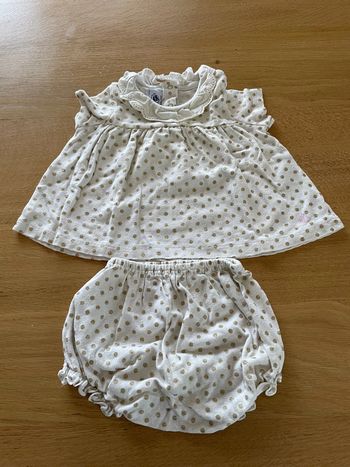 Ensemble petit bateau 12 mois