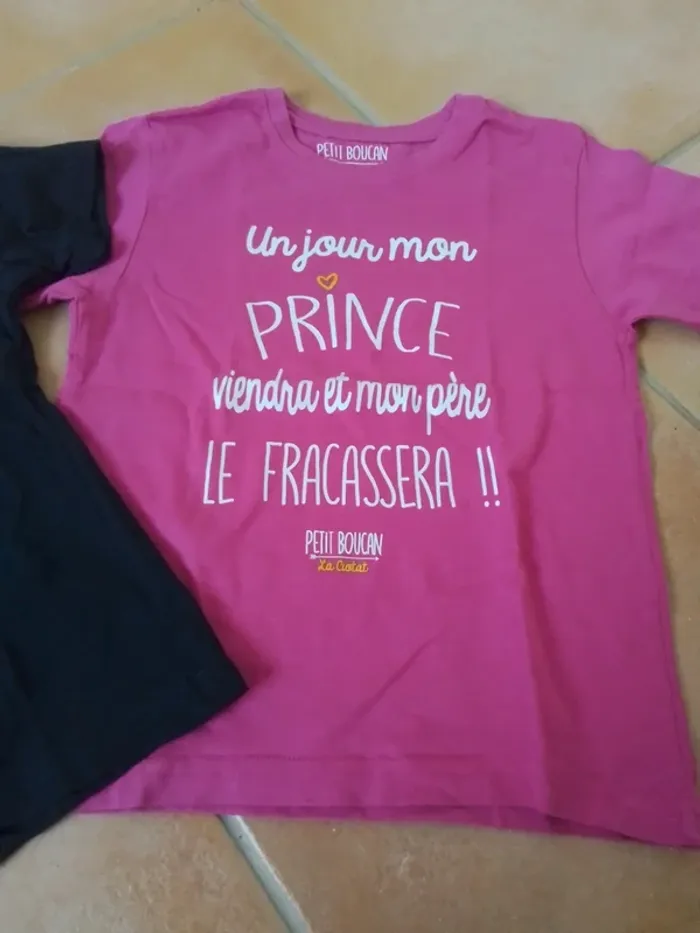 Lot de 2 tee shirt enfant - photo numéro 4