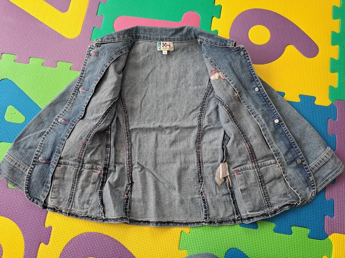 Veste en jean ceinturée KMG 4ans - photo numéro 5