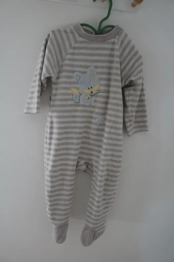 Lot pyjamas hiver garçon 12 mois - photo numéro 5