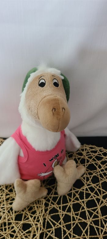 Peluche oiseau endormi WALLY PLUSH TOYS Mauricio Mauricio Mauricio dodo rose casquette