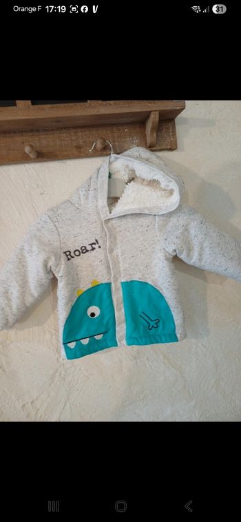 Veste bébé taille 18 mois