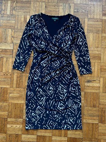 Robe Blazer LAUREN RALPH LAUREN 🖤 Géométrique - Taille 4 (34/36) - NEUVE