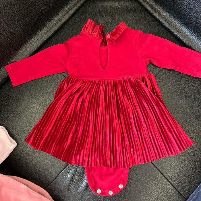 Robe velour rouge - photo numéro 2
