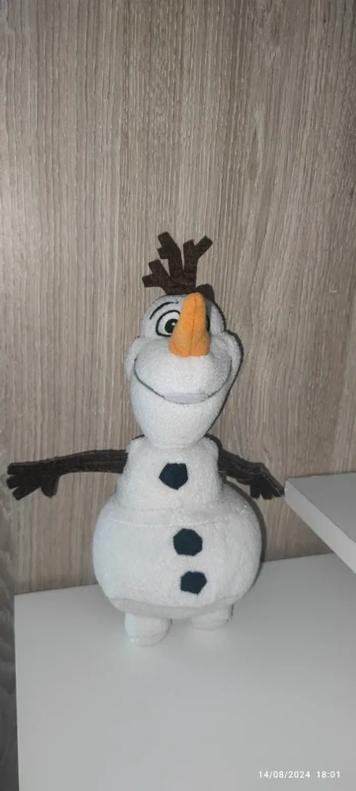 Petite peluche Olaf la reine des neiges