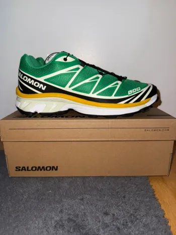 Salomon XT-6 Bright Green Black Sulphur Verte Noir