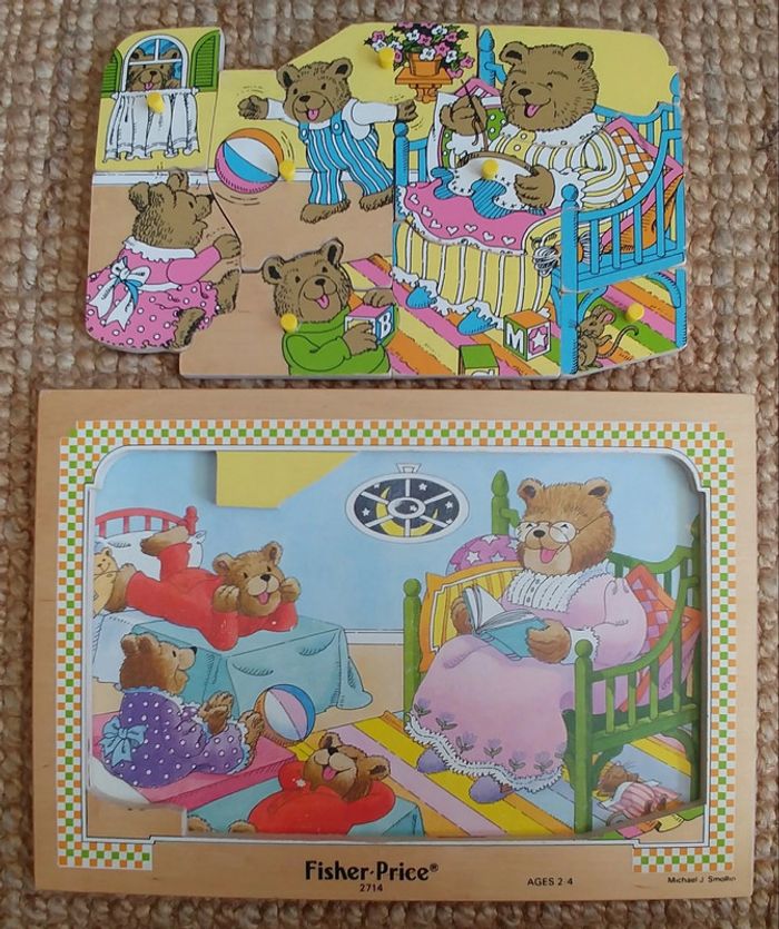 Puzzle Fisher Price vintage 2714 (1971) - photo numéro 2