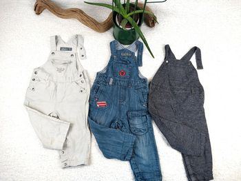 Lot de 3 salopettes 18 mois / 2 ans