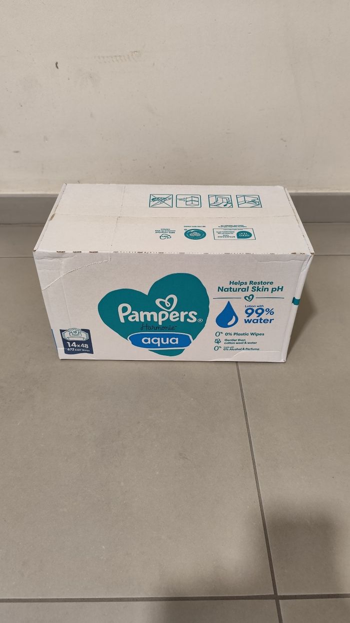 Lot de 14 paquets de lingettes pampers - photo numéro 3