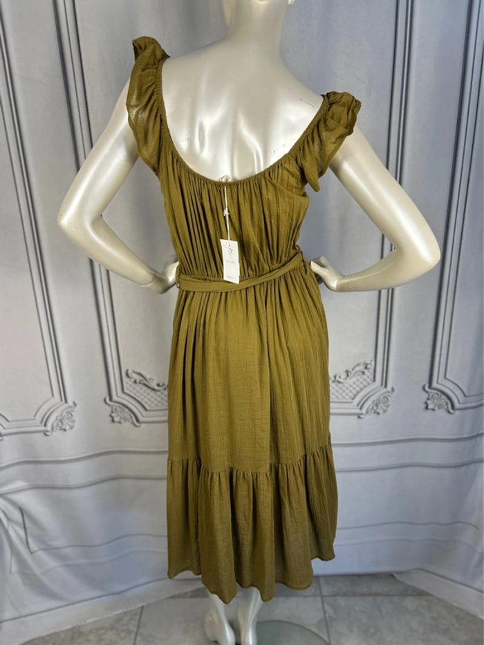 Robe longue verte Louizon T2 / M neuve - photo numéro 8