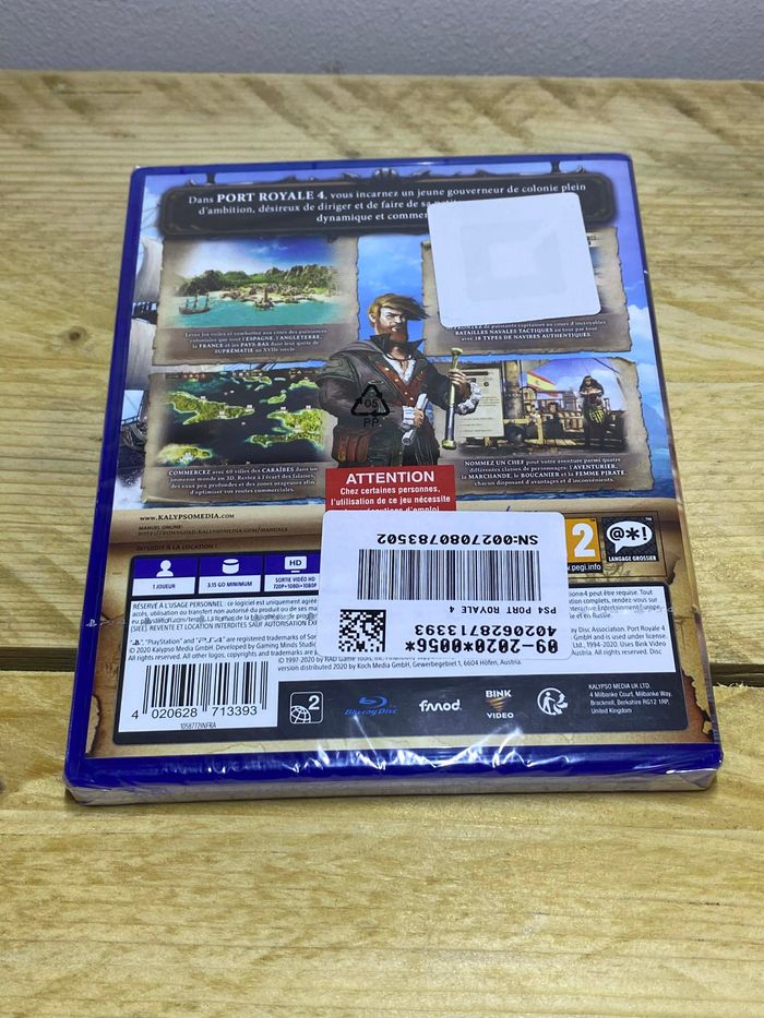 Jeu ps4 neuf port royale 4 sous blister - photo numéro 2
