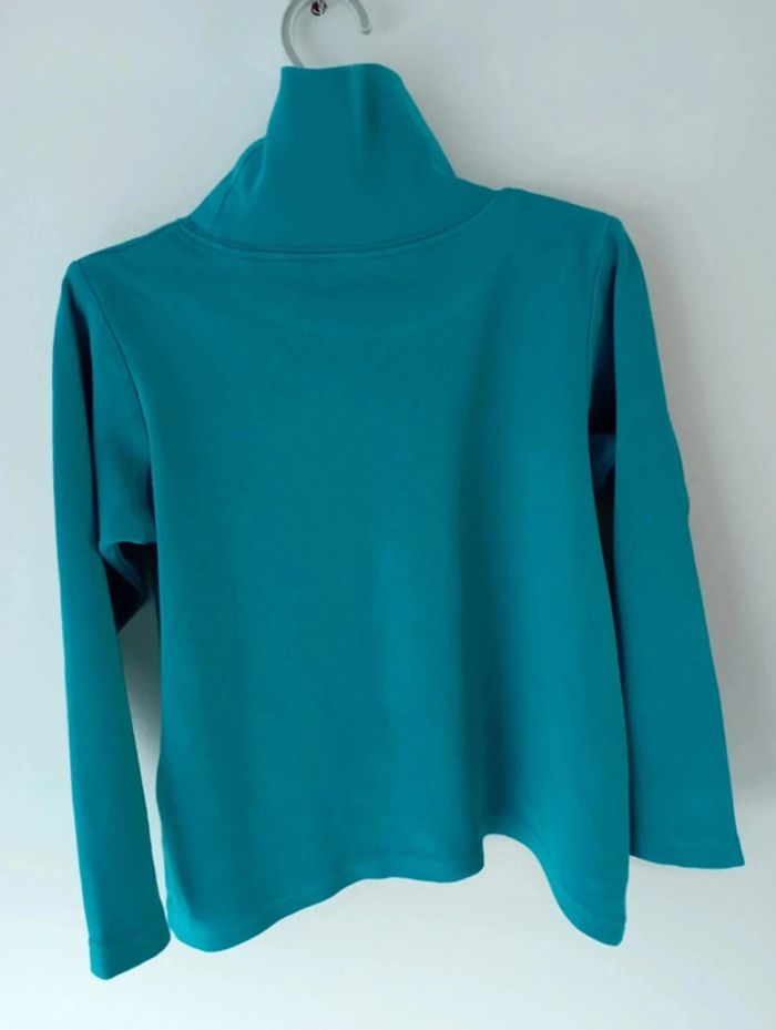 T-shirt col roulé bleu turquoise 5 ans Orchestra - photo numéro 5