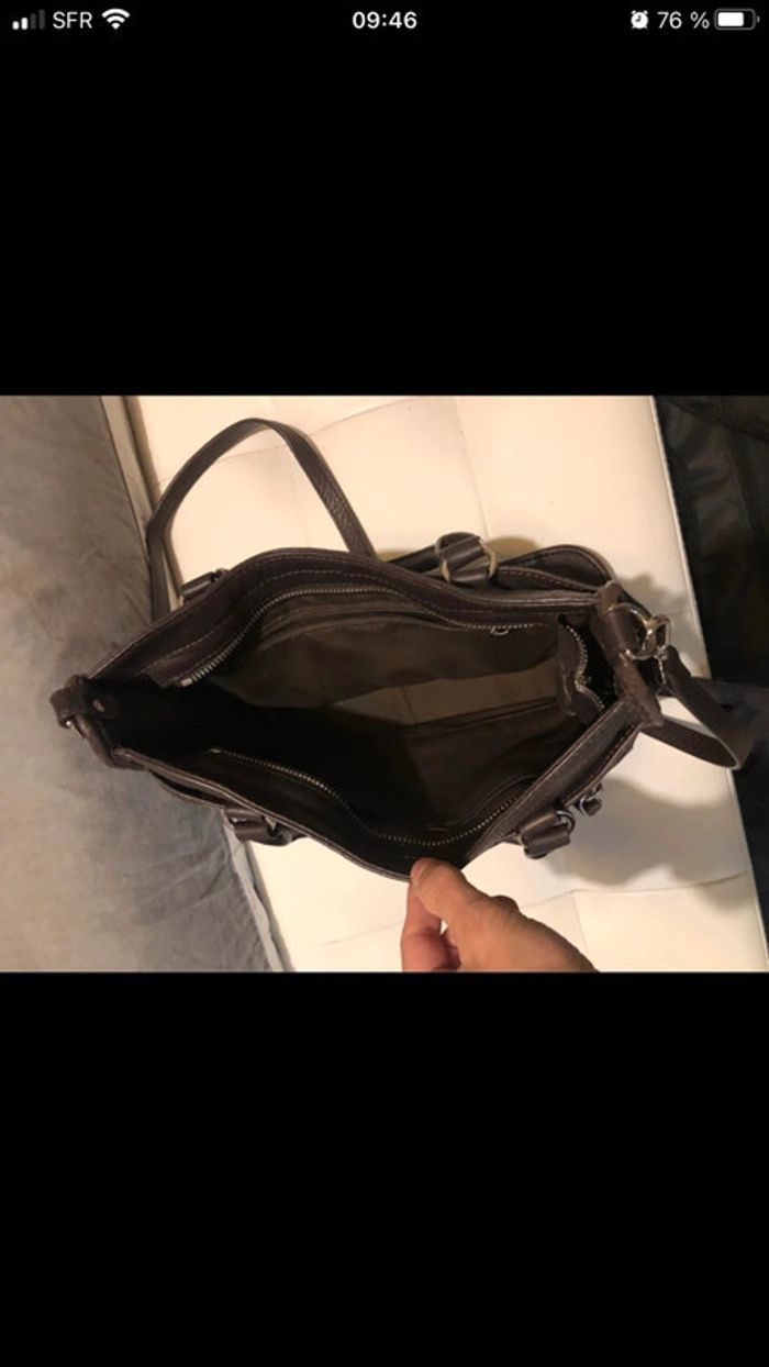 Sac a main en cuir Lancaster et son portefeuille - photo numéro 5