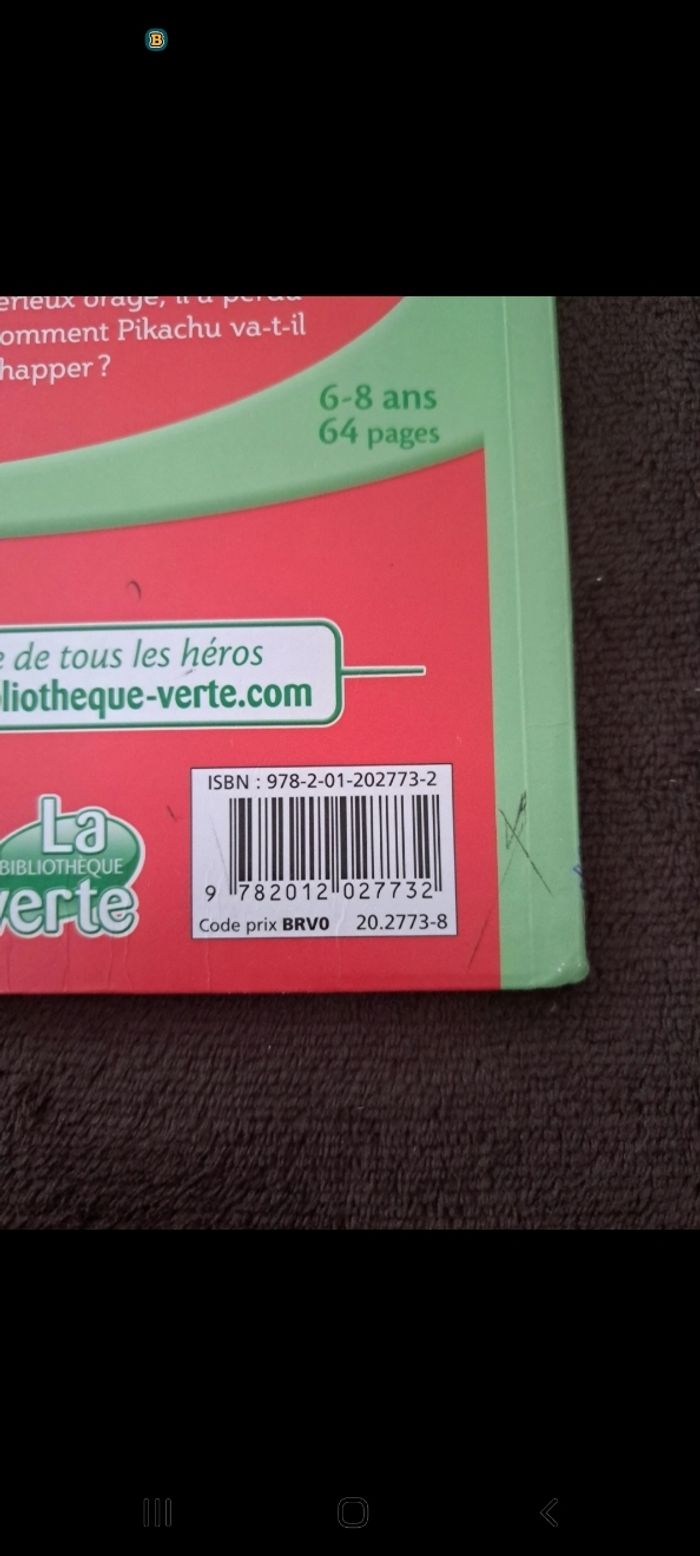 Livre pokemon - photo numéro 3