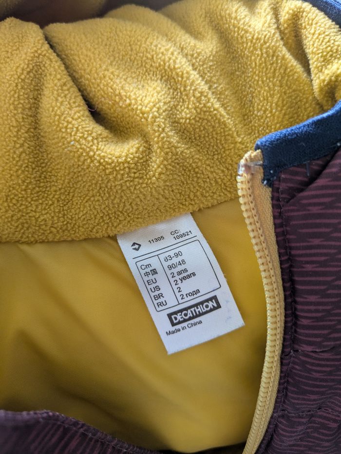 Doudoune sans manches Quechua pour garçon 2 ans, 83-90 cm, parfait état ! - photo numéro 5