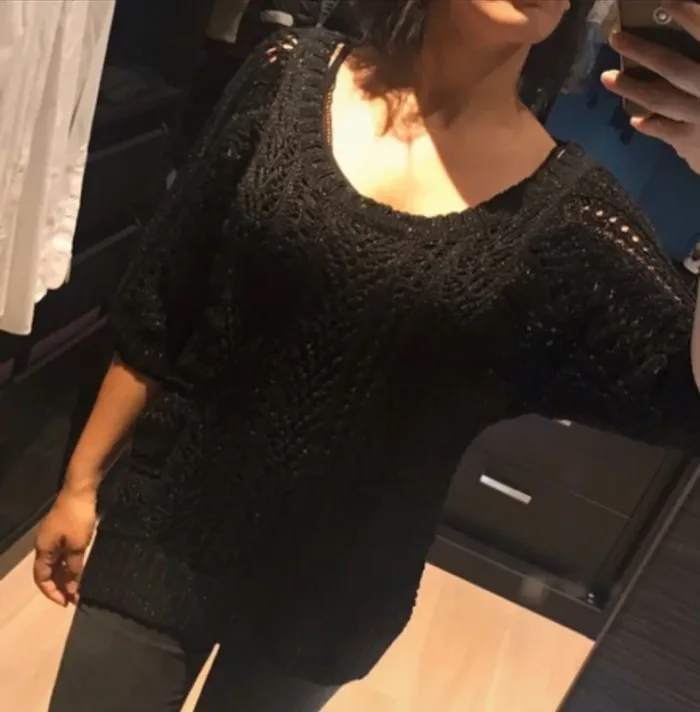 Pull en maille ajourée MORGAN 38 - photo numéro 2