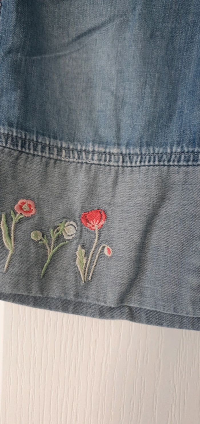 Pantacourt en jean fille 2 ans vi - photo numéro 3
