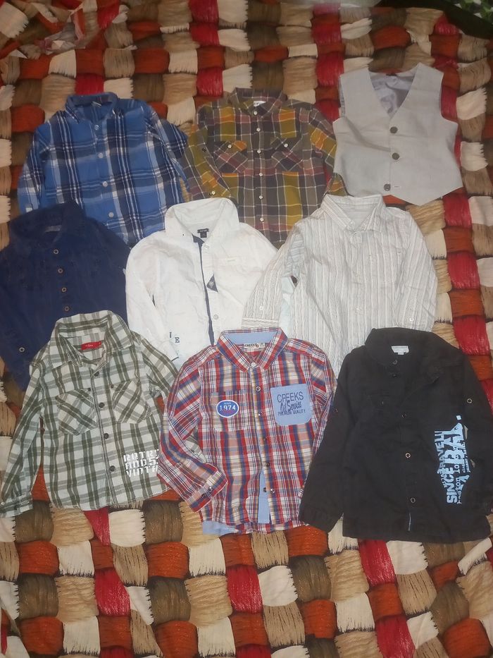 Lots de 8 chemises 3ans