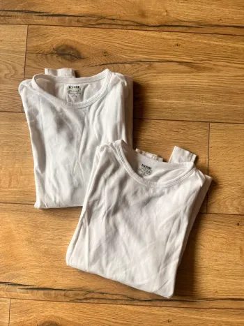 Lit tee-shirts en coton blanc kiabi 12 ans
