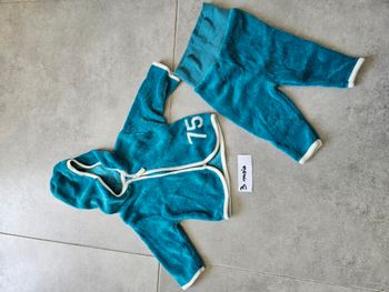 Ensemble jogging bleu bébé garçon 3 mois