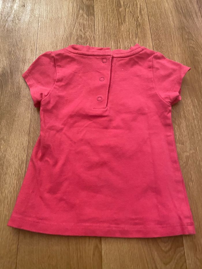 Lot de 4 t-shirt bébé fille 6M - photo numéro 7