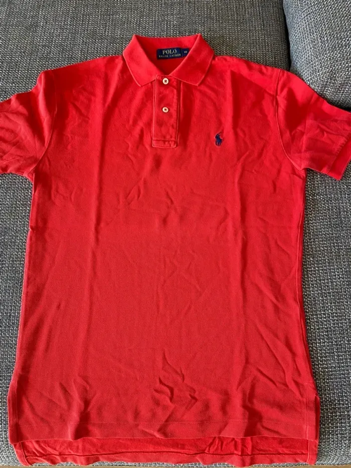 🔥 Polo Ralph Lauren rouge vif – XS /S – Authentique & Parfait état 🔥 - photo numéro 3