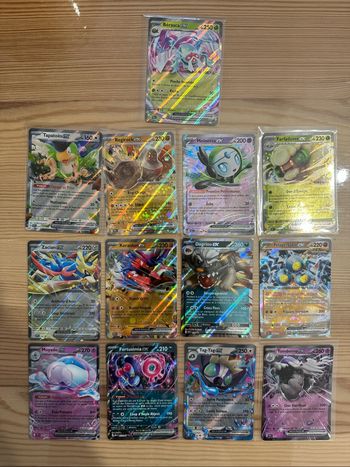 Cartes Pokémon Ex : lot de 13 cartes